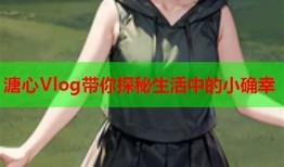 糖心Vlog：探索生活中的小确幸与快乐瞬间
