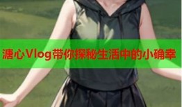 糖心Vlog最新视频：探索生活中的小确幸与美好时刻