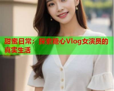 探索糖心的生活日常：vlog视频记录精彩瞬间